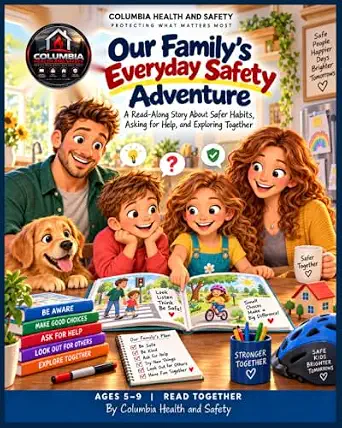 Cover of Our Family’s Everyday Safety Adventures by Columbia Health and Safety