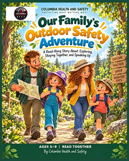 Cover of Our Family’s Outdoor Safety Adventure by Columbia Health and Safety
