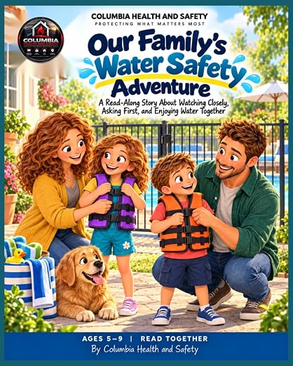 Cover of Our Family’s Water Safety Adventure by Columbia Health and Safety