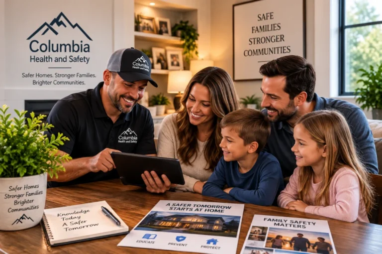 Family home safety meeting